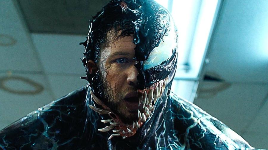 Tom Hardy como Eddie Brock em "Venom" - Reprodução
