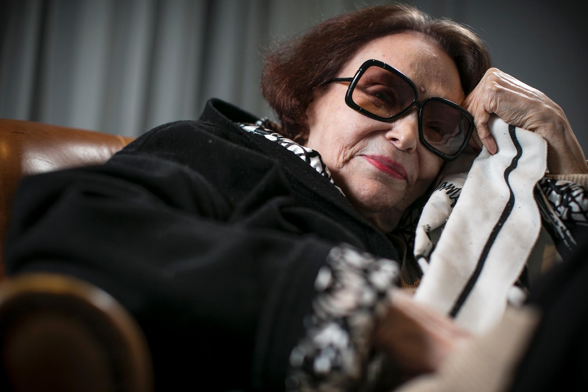 Bibi Ferreira dá entrevista em 2016 - Fabio Braga/Folhapress