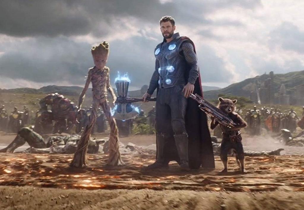 Cena de "Vingadores: Guerra Infinita" (2018) - Divulgação