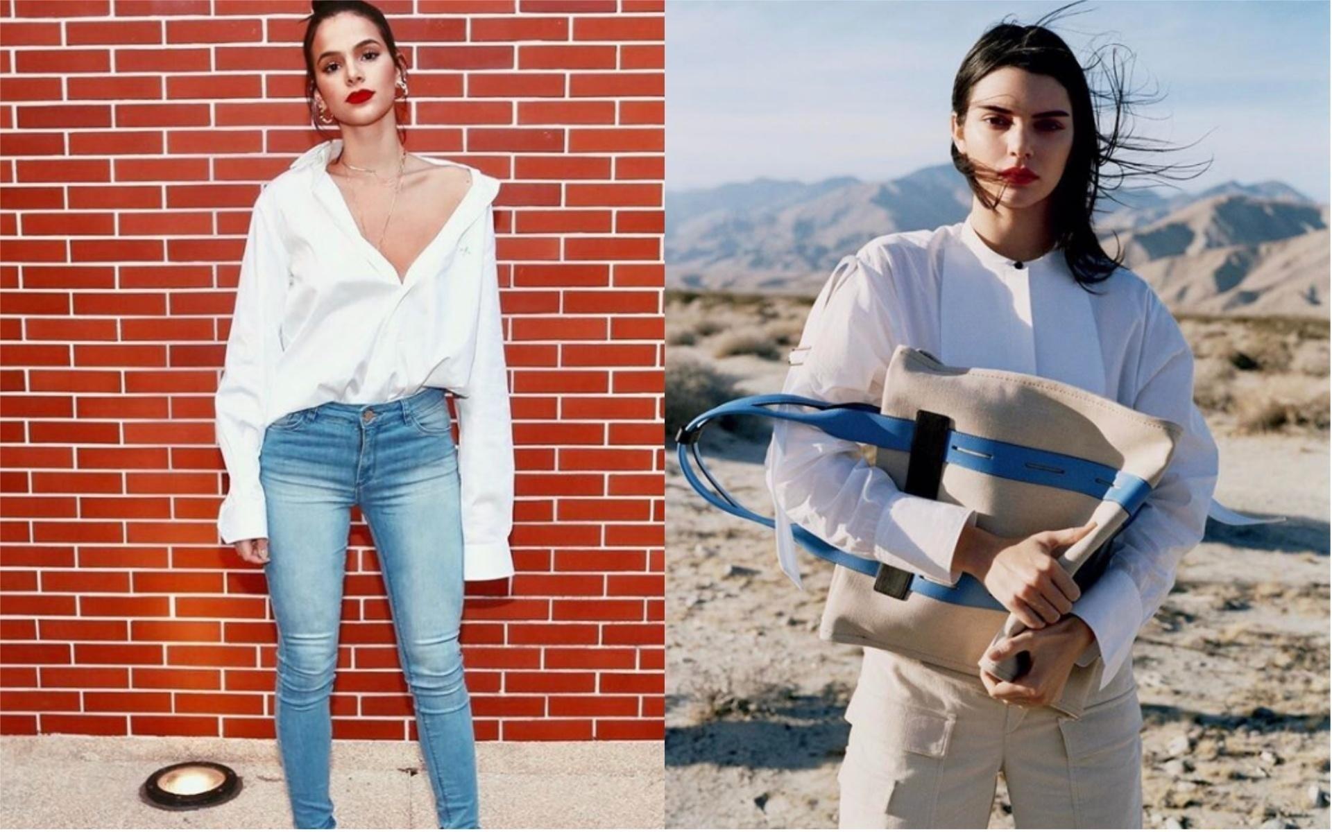 Bruna Marquezine e Kendall Jenner - Reprodução/Instagram