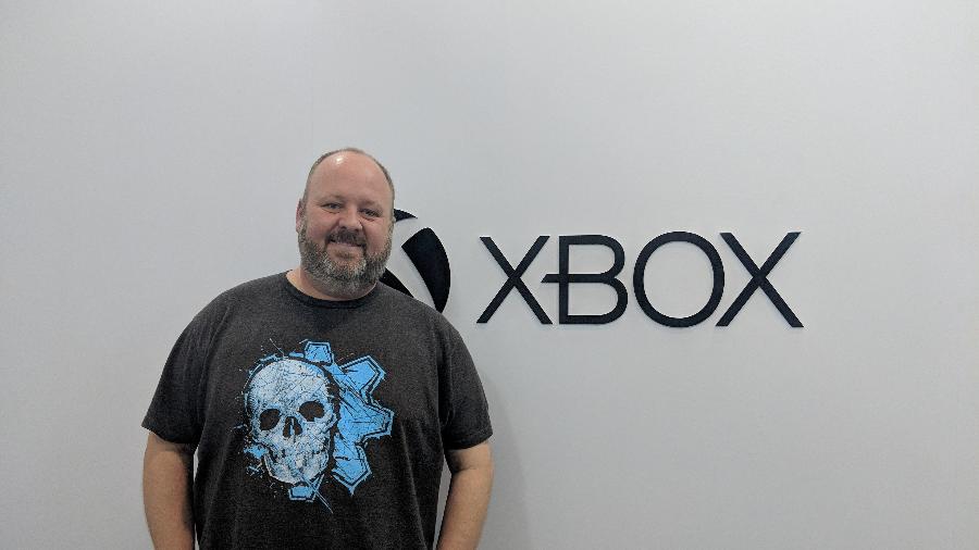 Aaron Greenberg, diretor de marketing do Xbox, veio à BGS 2018 - Rodrigo Lara/Colaboração ao UOL