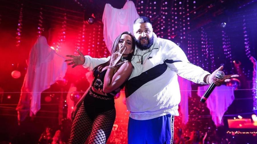 Anitta e DJ Khaled  - Reprodução/Instagram/@anittado
