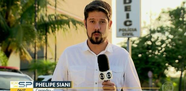 Phelipe Siani é repórter da Globo em São Paulo - Reprodução/Instagram - Reprodução/Instagram