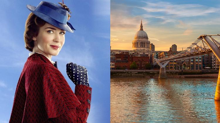 Montagem de Mary Poppins - Divulgação - iStock - Divulgação - iStock