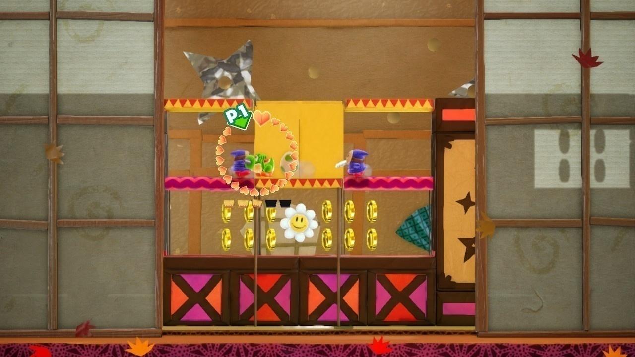 Fotos "Yoshi's Crafted World" Como conseguir todas as Smiley Flowers