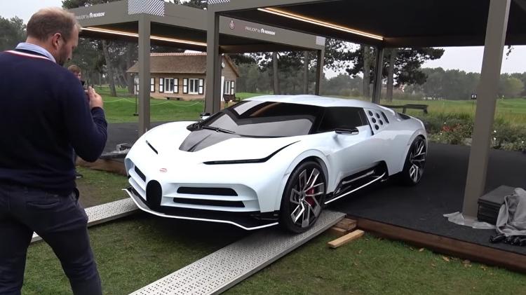 Bugatti Centodieci em evento na Bélgica - Reprodução - Reprodução