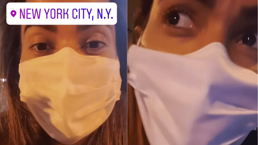 Anitta gravou vídeos nas ruas de Nova York comentando seu show de Ano Novo na cidade - Reprodução/Instagram/@anitta