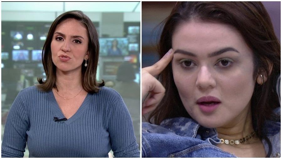 BBB 22: Cecília Flesch brincou com a fama de "pé-frio" de Eslovênia - Reprodução