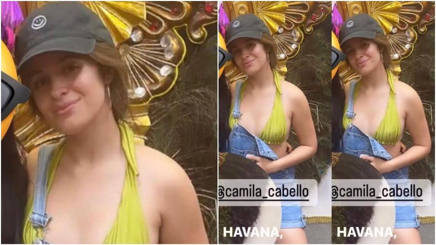 Camila Cabello surpreende fãs ao aparecer no Rio de Janeiro - Reprodução/Instagram