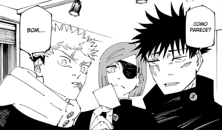 Trio de "Jujutsu Kaisen"