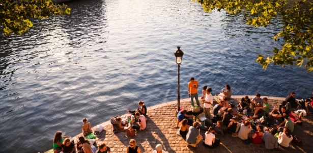 Rio Sena, em Paris - Getty Images - Getty Images