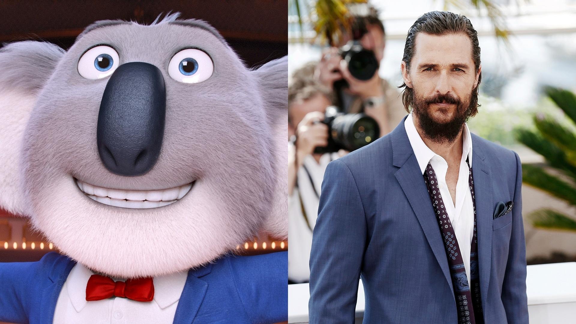 Cena do filme "Sing - Quem Canta Seus Males Espanta" (2016), de Christophe Lourdelet e Garth Jennings/shutterstock.com - Reprodução/Montagem