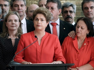 Cena do documentário "O Processo", sobre o impeachment de Dilma Rousseff - Divulgação - Divulgação