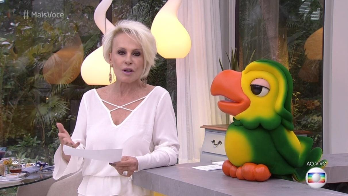 Ana Maria Braga e Louro José - Reprodução/Globo