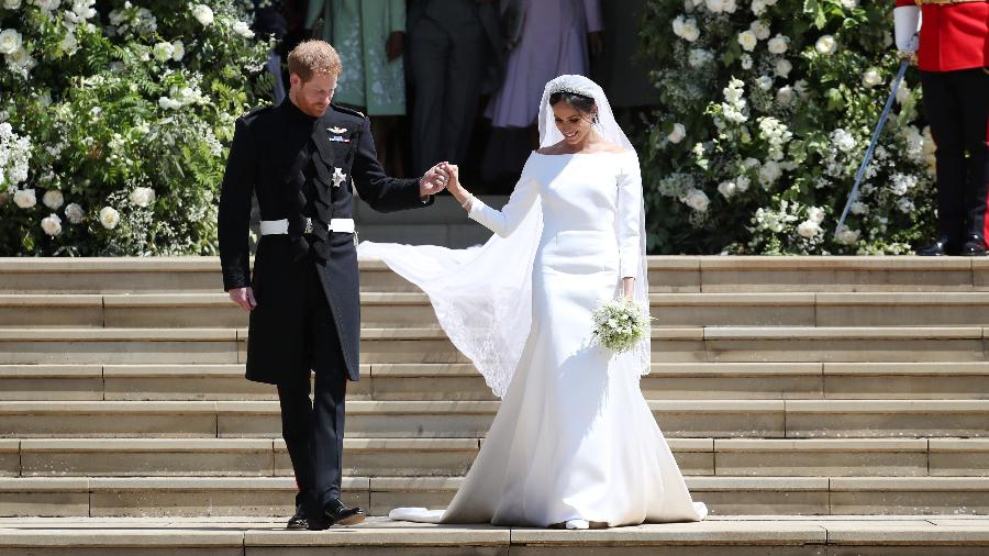 Harry e Meghan, duque e duquesa de Sussex - Getty Images
