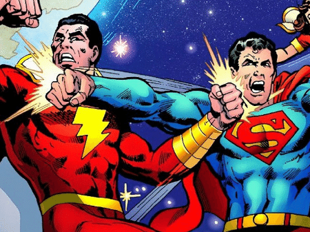 Shazam e Superman já se apresentam diversas vezes nas HQs da DC - Reprodução