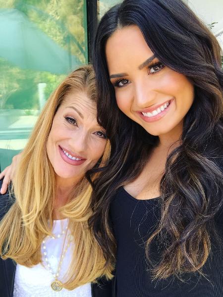 Demi Lovato com a mãe, Dianna - Instagram/Reprodução