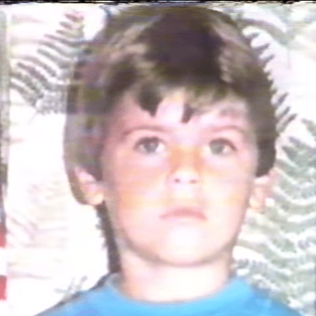 O menino Evandro Ramos Caetano, que desapareceu em abril de 1992 - Reprodução