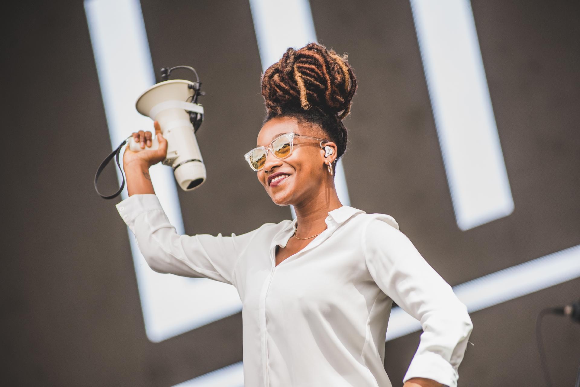 Little Simz se apresenta no Popload Festival, em São Paulo - Fernanda Tiné/UOL