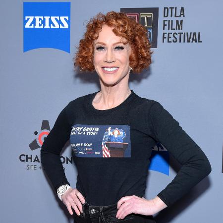 Comediante Kathy Griffin foi banida do Twitter após mudar seu nome para Elon Musk - Michael Tullberg/Getty Images