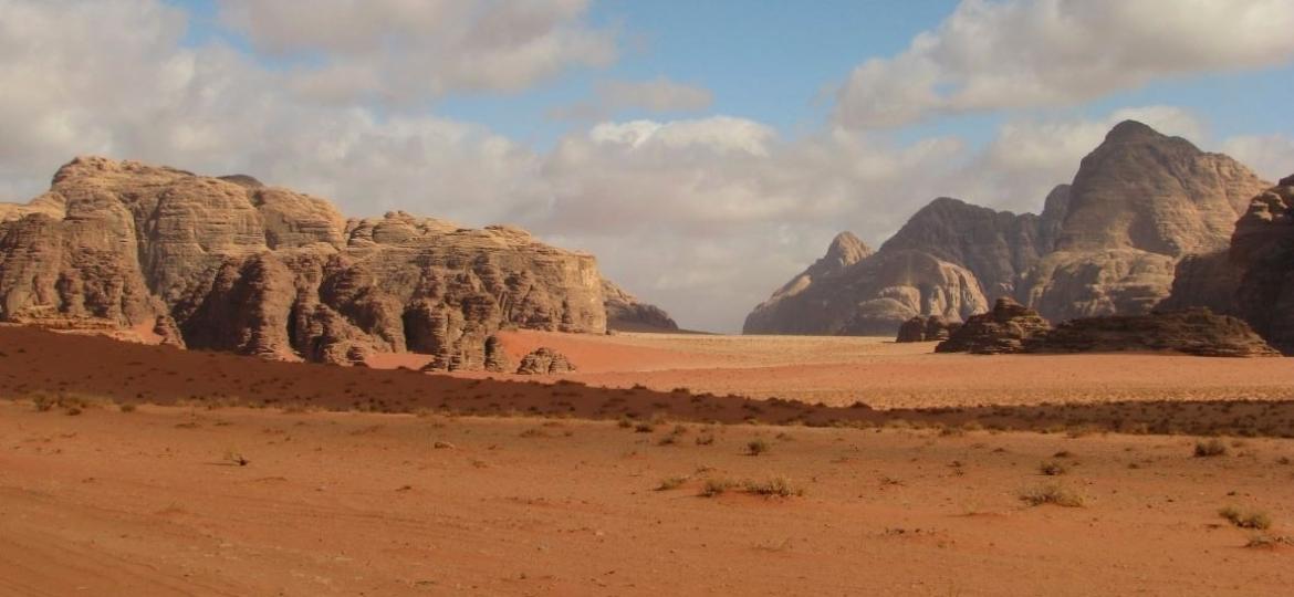 A paisagem de Wadi Rum, deserto que lembra Marte em plena Jordânia - Marcel Vincenti/Arquivo pessoal