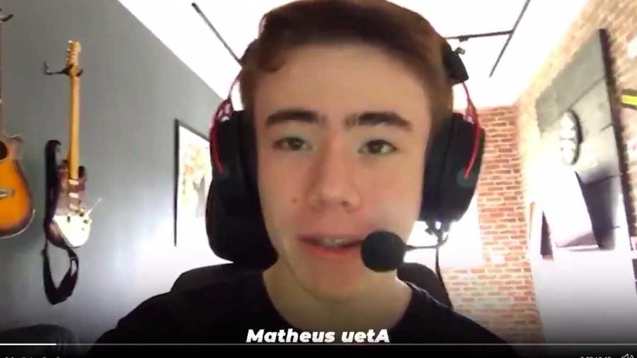 Gamer Matheus uetA - Reprodução/Twitter