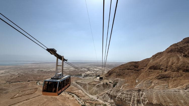 Masada, em Israel - Unsplash