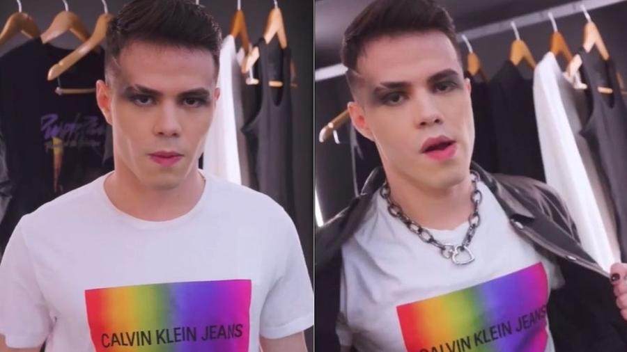 Gustavo Rocha anunciou que é LGBT em vídeo para marca de roupas - Divulgação