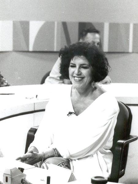 A jornalista Lúcia Leme (1938-2021) - Reprodução/Facebook