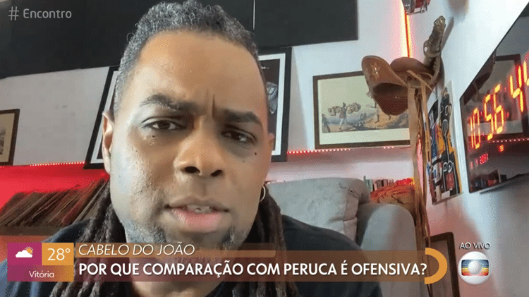 Manoel Soares comenta racismo com João Luiz no 'Encontro com Fátima Bernardes' - Reprodução/Globoplay - Reprodução/Globoplay