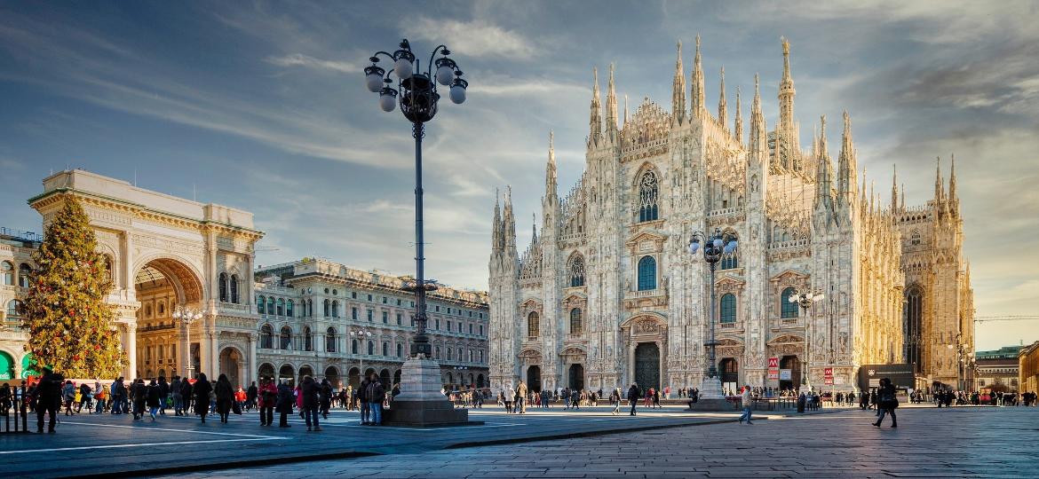 O "Duomo", como é mais conhecida a Catedral de Milão - Getty Images/iStockphoto