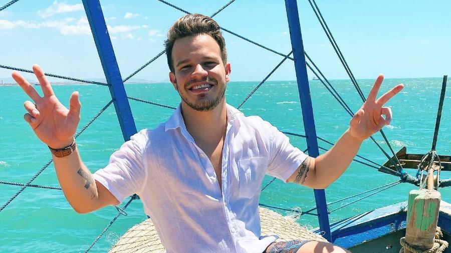 Matheus Fernandes comprou a casa que sempre sonhou em Fortaleza após fazer sucesso como cantor. - Reprodução/Instagram
