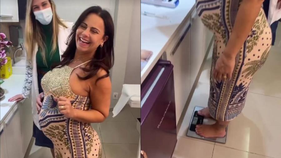 Viviane Araújo diz quanto engordou durante a gestação - Reprodução/Instagram