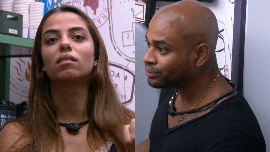 BBB 23: Key e Cezar criticam votos do Fundo do Mar - Reprodução/Globo