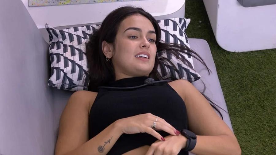 BBB 23: Larissa relembra corpo antes de colocar silicone - Reprodução/Globoplay