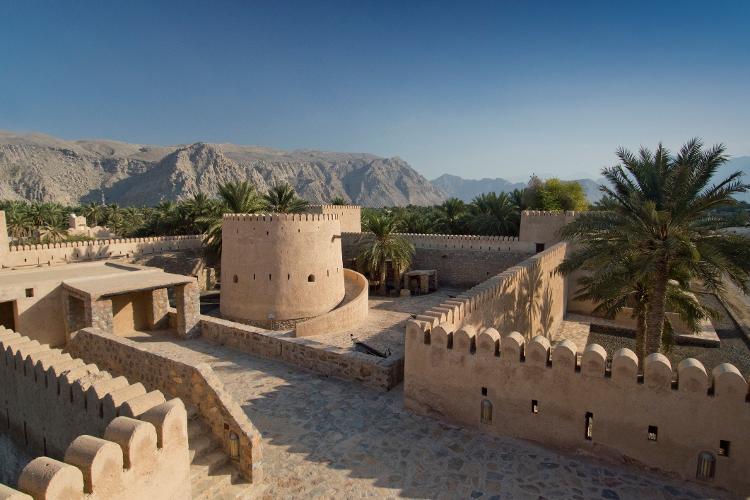 Castelo de Khasab, em Musandam, Omã