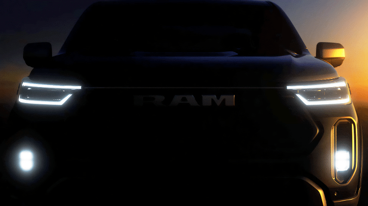 Visual dianteiro deve remeter à estética da Ram 1500 Visual dianteiro deve remeter à estética da Ram 1500