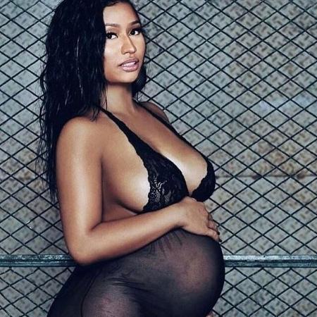 Nicki Minaj posta foto simulando gravidez - Reprodução/Instagram/@nickiminaj