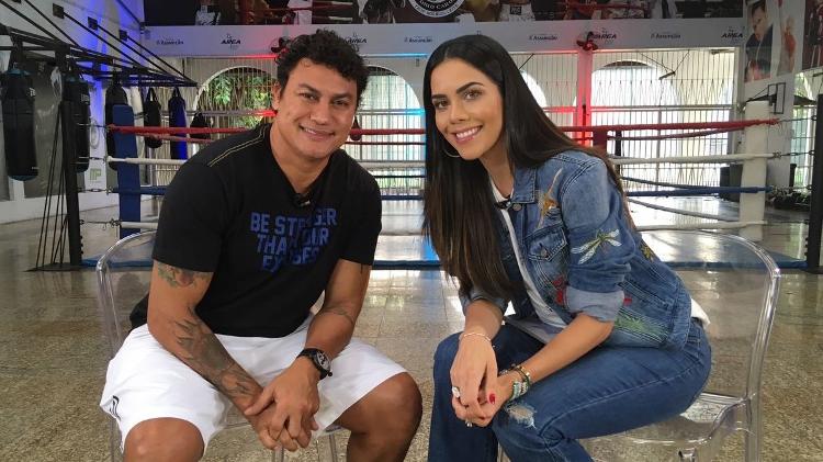 Acelino Popó Freitas estará no ?Sensacional?, da Daniela Albuquerque - Divulgação/Rede TV! - Divulgação/Rede TV!