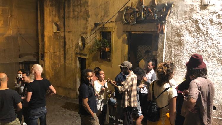 Fachada do Tejo Bar, em Lisboa, um dos lugares favoritos de Madonna na cidade - Felipe Branco Cruz/UOL - Felipe Branco Cruz/UOL