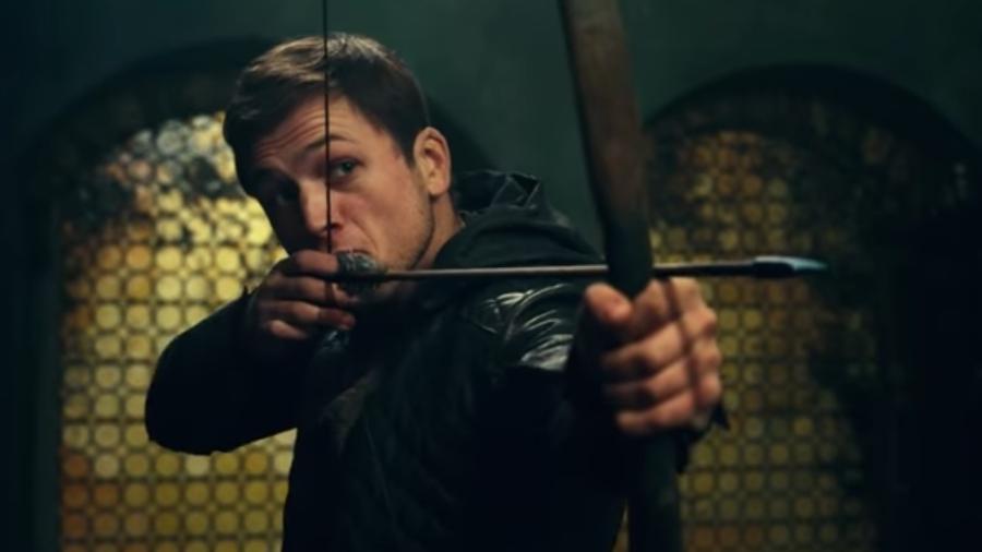 O ator Taron Egerton vive Robin Hood em novo filme - Reprodução