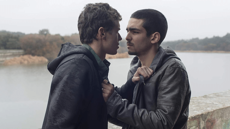 Arón Piper e Omar Ayuso em cena de "Elite" - Reprodução - Reprodução