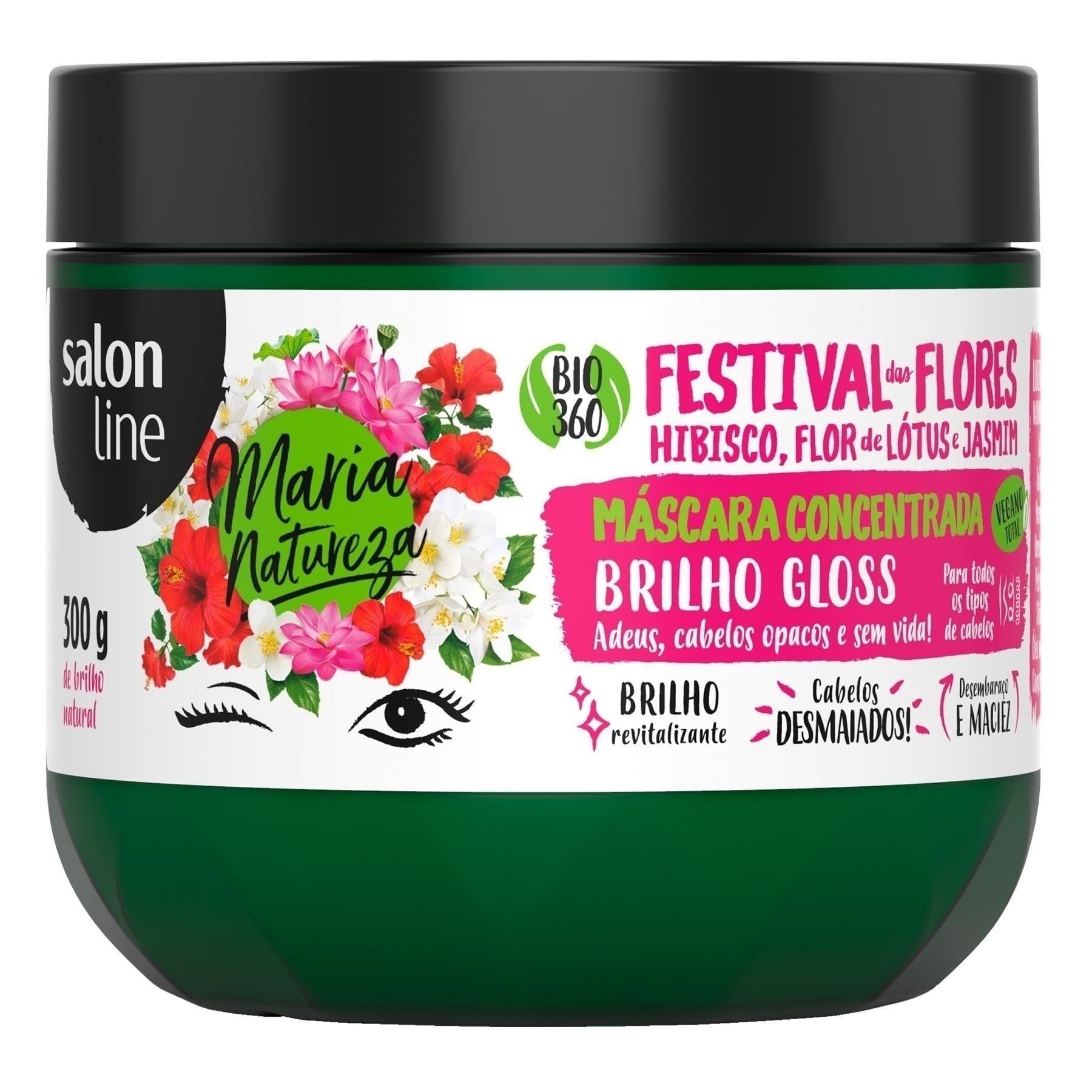 Máscara Concentrada Maria Natureza Festival das Flores, R$ 23, Salon Line, lojadasalonline.com.br - Divulgação