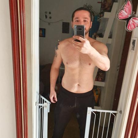 Thiago Ito se inspirou em Gracyanne Barbosa para perder peso - Arquivo Pessoal - Arquivo Pessoal