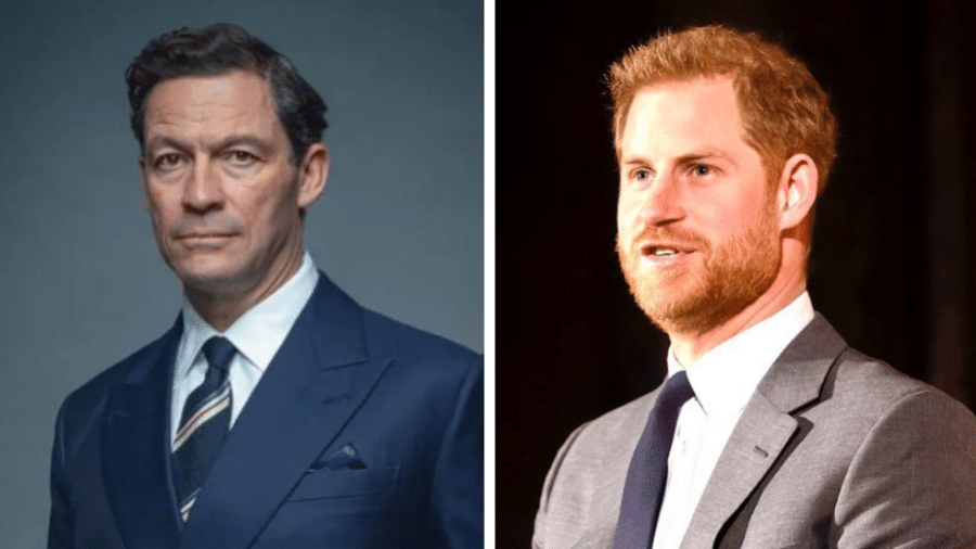 Dominic West cometeu gafe e perdeu contato com o príncipe Harry