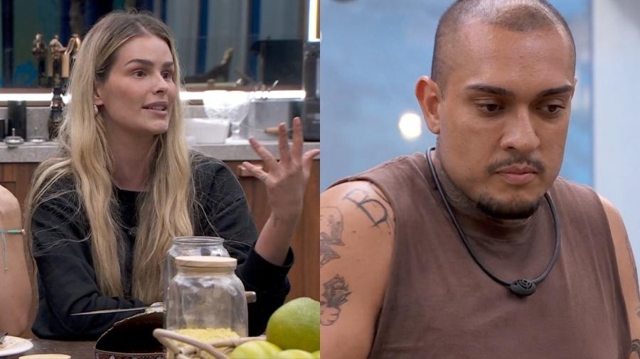 BBB 24: MC Bin Laden e Yasmin se desentendem  - Reprodução/Globoplay