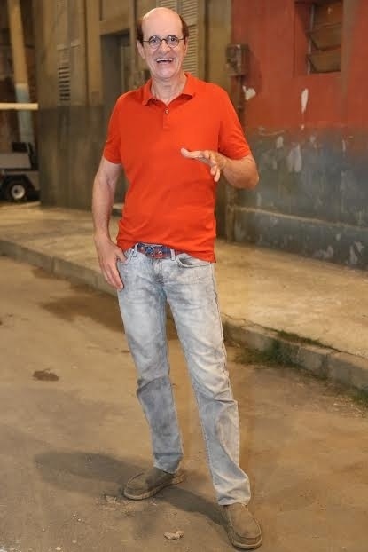 30.mar.2016 - Marcos Caruso no lançamento da segunda temporada da série "Chapa Quente" - Roberto Filho /Brazil News