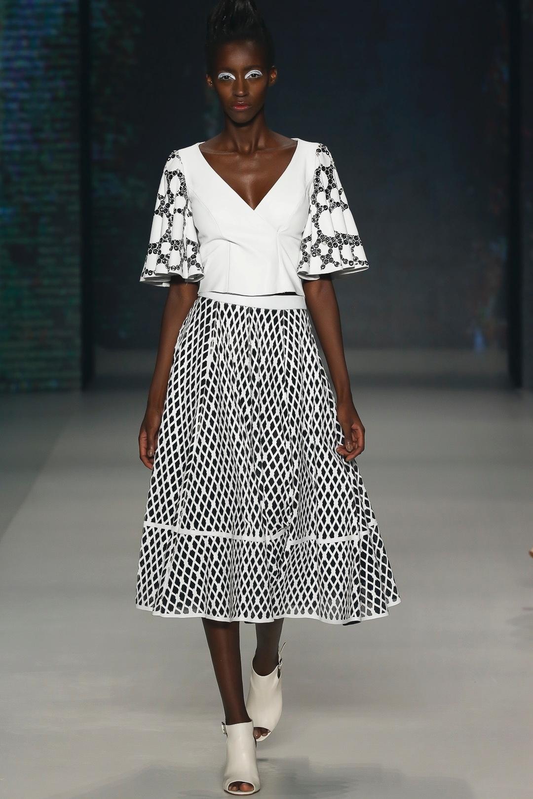 Patrícia Viera desfila coleção na SPFW N42 - Alexandre Schneider/UOL