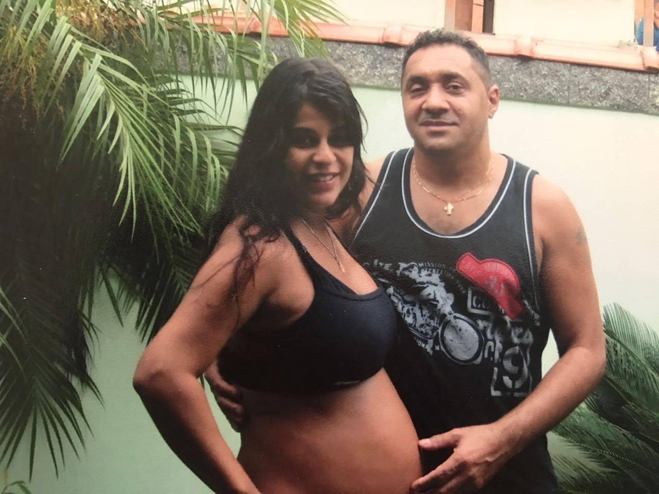 Em 2010, Nana engravidou da filha do casal Nanda Kauanny, hoje com 7 anos - Arquivo Pessoal