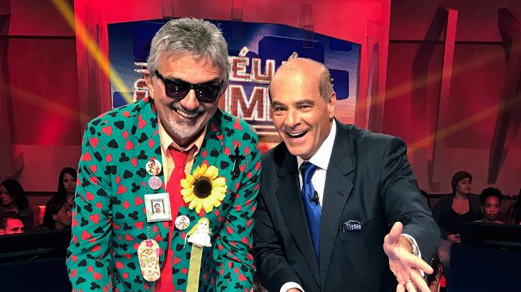  Falcão marca presença em "O Céu é o Limite"  - Divulgação/RedeTV! - Divulgação/RedeTV!